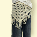 Stylish Elastic Waist Wide-Leg Kids Jeans with Crochet Wrap | Trendy Casual Denim Pants for Boys &Girls