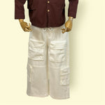 Kids Elastic Waist Cargo Pants