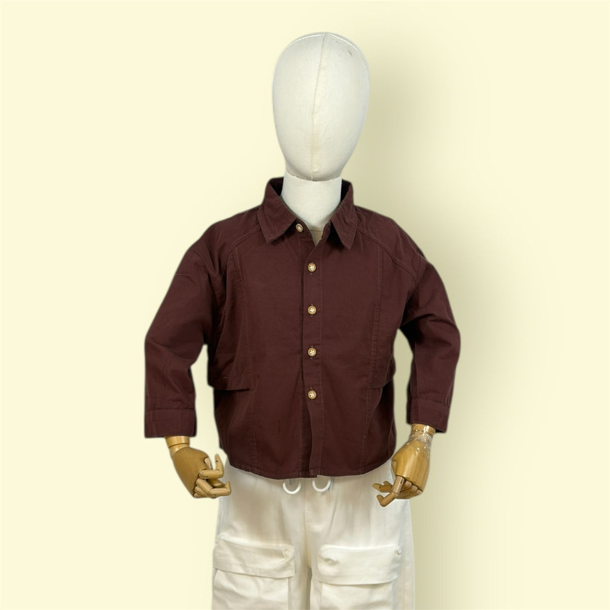 Kids Full Sleeve Button-Down Shirt