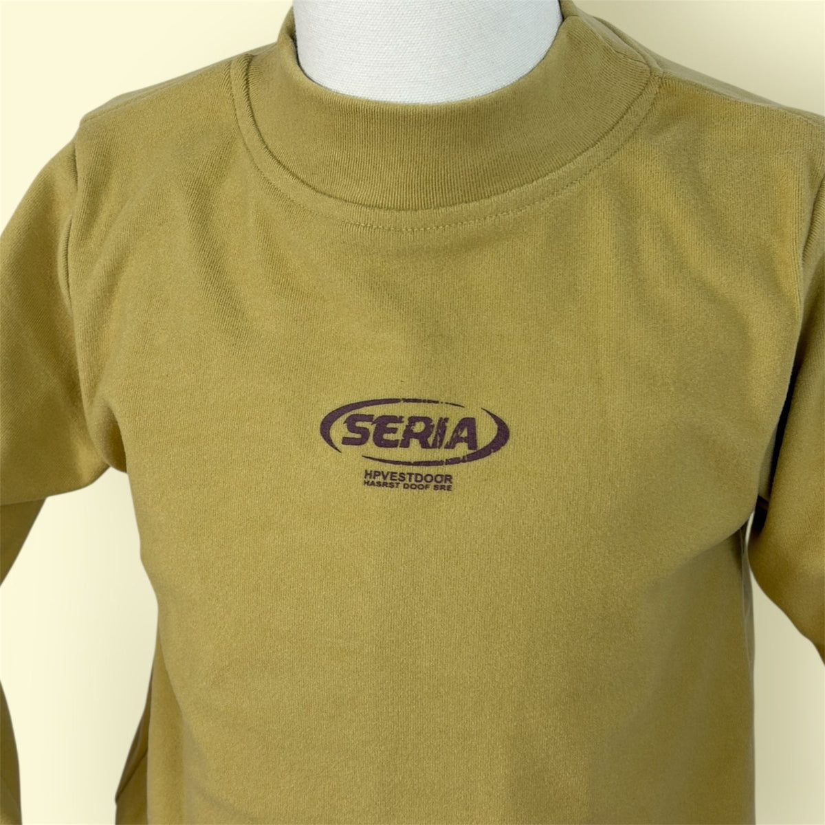 Kids High Neck Full Sleeve Printed T-Shirt