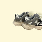 Kids Chunky Sports Sneakers – Breathable Mesh, Dual Lace & Sticker Option